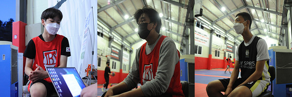 좌측부터 박승우, 정민혁, 한승현.